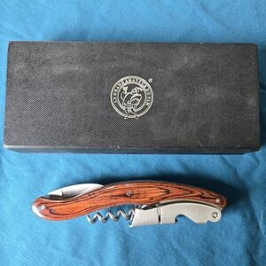 Wood Handle Corkscrew in Box